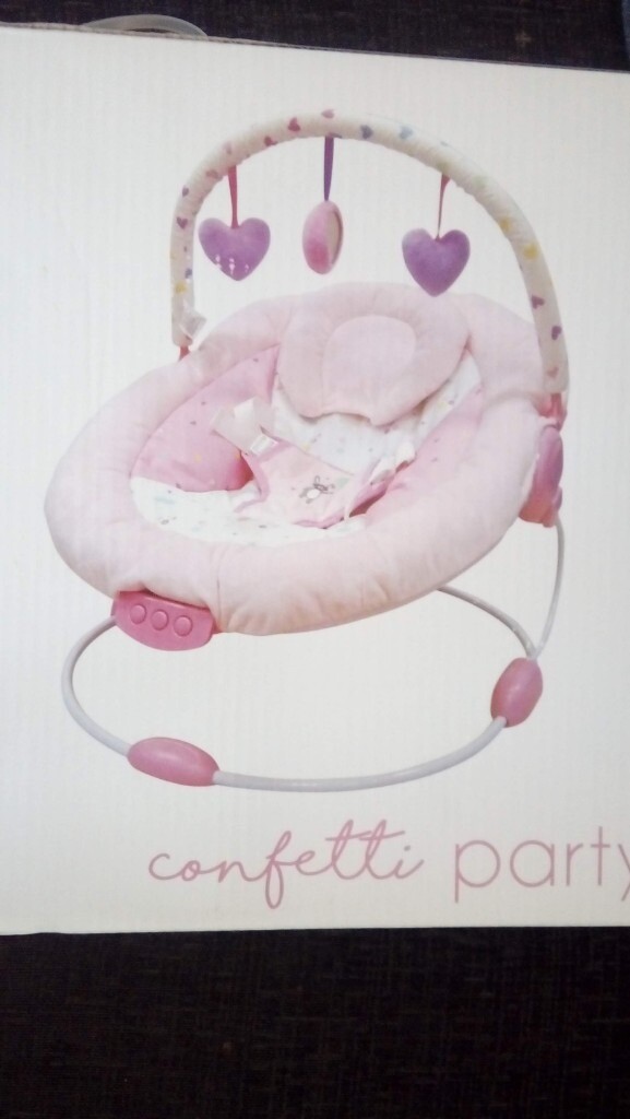 confetti party baby bouncer